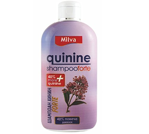 Quinine-Power - Champú Forte para el crecimiento del cabello más rápido, reduce el desprendimiento del cabello, estimula el crecimiento – 40% más de quinina 200 ml