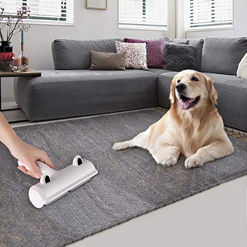 Quitapelos y Rodillos para Mascotas, Cepillo de Limpieza Removedor de Pelaje para Perro y Gato, Mágico Depilación Eliminador de Pelo para Animales