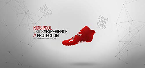 R-evenge Calcetines Deportivos Swimming Pool Junior Fucsia/Blanco EU 25-29