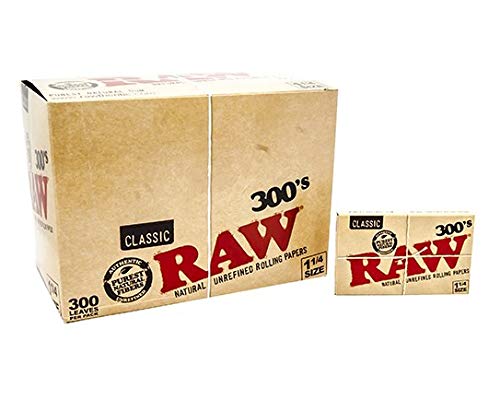 RAW Papel Bloc 300 Hojas 1 1/4 (Cada Estuche Contiene 40 LIBRITOS)