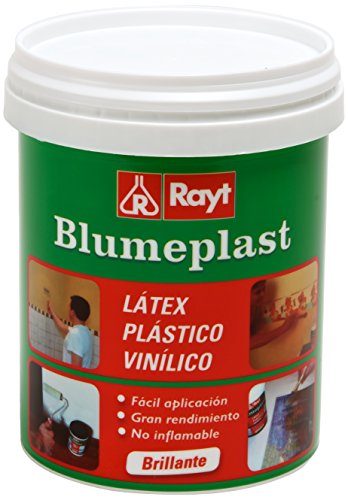 Rayt 156-09 Blumeplast M-10: Látex plástico, imprimación y sellador de Superficies de Yeso, Cemento, estuco, Madera, cerámica, Puzzles. Enriquecedor de Pinturas. Secado Transparente, 1kg