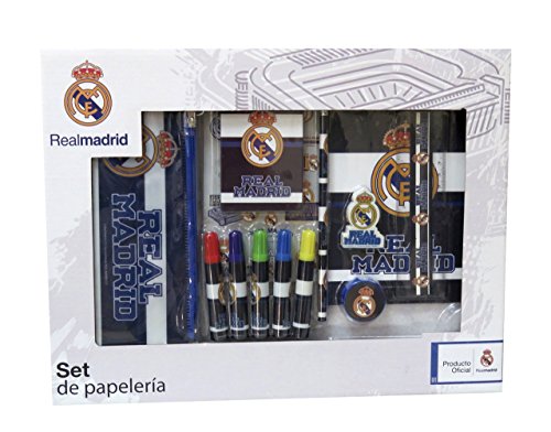 Real Madrid GS-500-RM Set de Papelería, 20 piezas