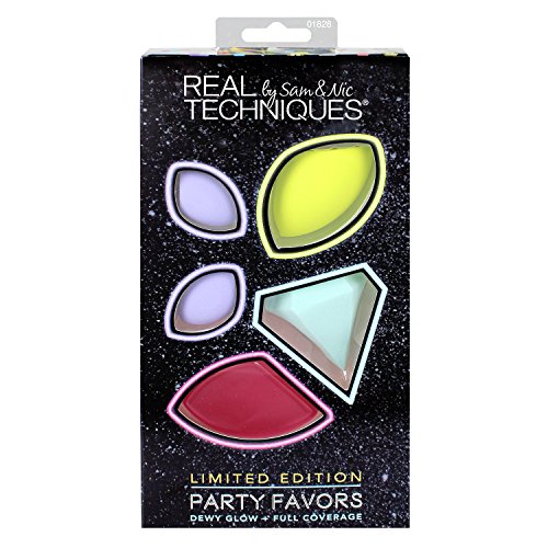 Real Techniques Party Favors Maquillaje Esponja Regalo Set (Edición Limitada 2018)
