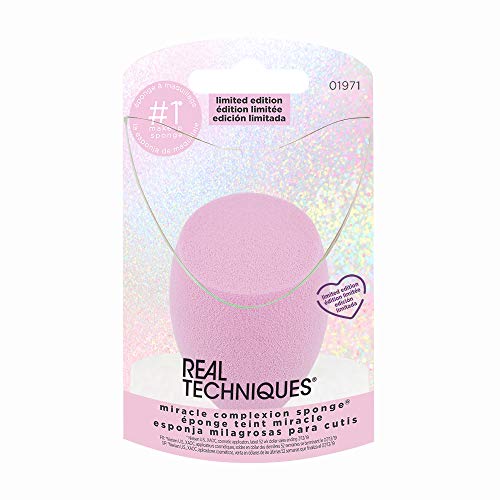 Real Techniques Pastel Rainbow - Esponja milagrosa para rostro, edición limitada, paquete con 1 unidad