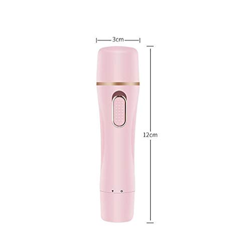 Recargable removedor del pelo facial de las mujeres sin dolor facial pelo Trimmer eléctrico portátil Razor 4en1 USB Aplicar for Bikini/cejas/pelusa del melocotón/del pelo facial/Lip/Chin