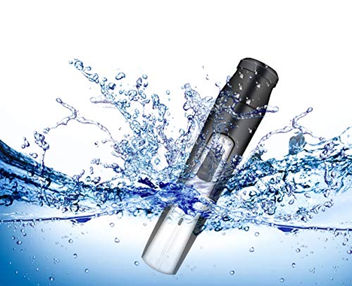 Recargable removedor del pelo facial de las mujeres sin dolor facial pelo Trimmer eléctrico portátil Razor 4en1 USB Aplicar for Bikini/cejas/pelusa del melocotón/del pelo facial/Lip (Color : Black)