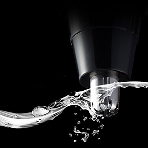 Recortador de vello,4 en 1 Nariz y Orejas de Recortadora Cejas Cortapelos Para Nariz Resistente al Agua (Oro)