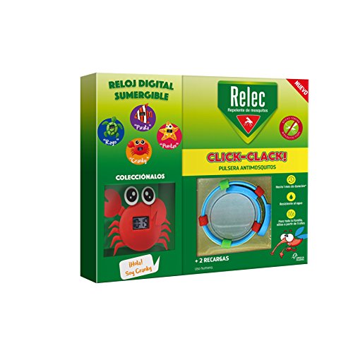 Relec Pulsera, Repelente Antimosquitos Cangrejo