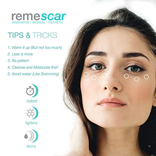 Remescar - Remescar Fórmula Nueva y Mejorada Bolsas y ojeras 2 - Crema para las bolsas de los ojos - Corrector de ojeras - Elimina las bolsas - Tratamiento instantáneo para bolsas de ojos