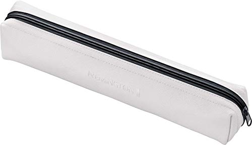 Remington S9500 Pearl - Plancha de Pelo, Cerámica Avanzada con Perla, Digital, color Blanco y Negro