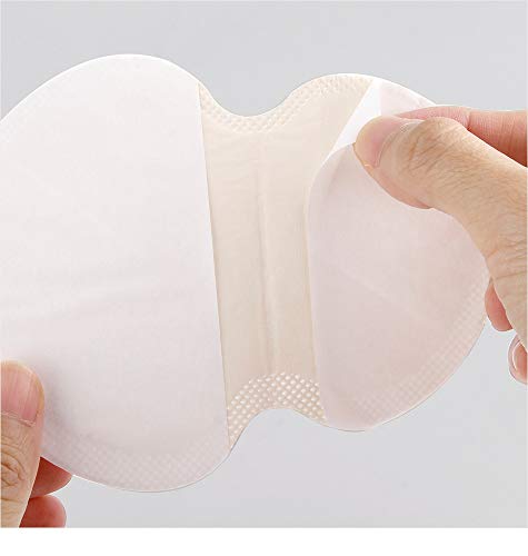 RENZHEN 200 unids 100 Pares Verano Armpit Sudor Almohadillas Parche Antitranspirante Antiperspira Desodorantes Pegatinas Absorbentes Desechables