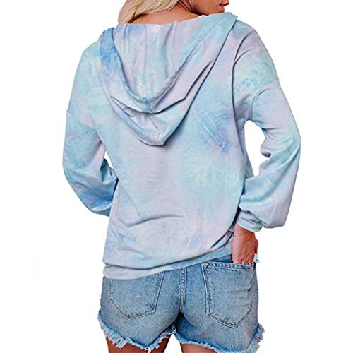 ReooLy Camisa de Entrenamiento, Jersey de Punto de Gran tamaño para Mujer con Hombros Descubiertos y suéter Suelto(Cielo Azul，XXXL)