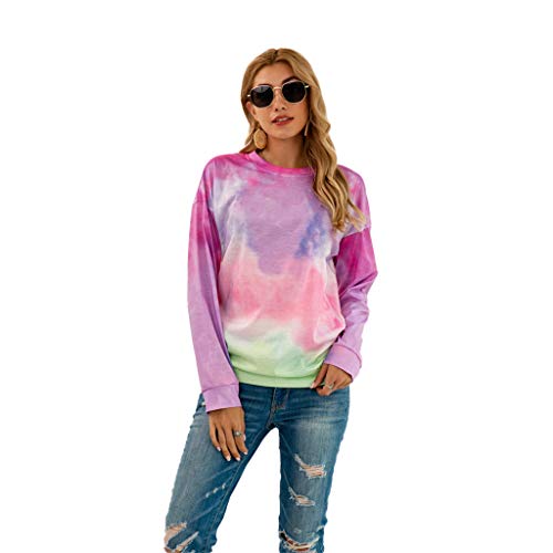 ReooLy Suéter, Jersey de Punto de Gran tamaño para Mujer con Hombros Descubiertos y suéter Suelto(Rojo，L)