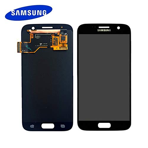 Repuesto de pantalla LCD Amoled original para móvil Samsung Galaxy S7 G930F, referencia GH97-18523 A