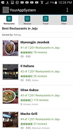 Restaurants in Jeju, South Korea!