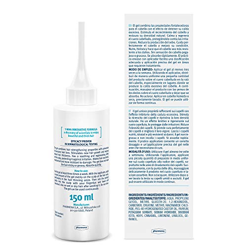 REVIUM INTENSIVE ANTI-HAIR LOSS GEL WITH 1-MNA MOLECULE, FOR WEAK EXCESSIVELY FALLING OUT HAIR 150 ml