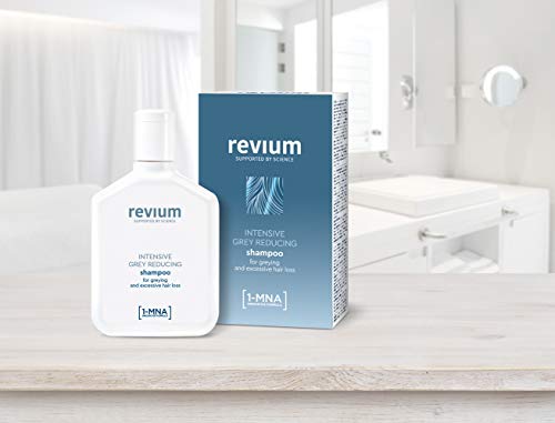 REVIUM INTENSIVE GRAY-REDUCING SHAMPOO WITH 1-MNA MOLECULE, FOR WEAK EXCESSIVELY FALLING OUT HAIR 200 ml