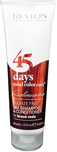 Revlon 45 Days 2en1 For Brave Reds Champú y Acondicionador - 275 ml