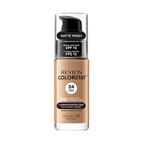 Revlon ColorStay Base de Maquillaje piel mixto/graso FPS15 (#340 Early Tan) 30ml