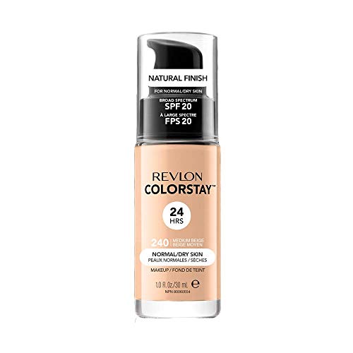 Revlon ColorStay Base de Maquillaje piel normal/seca FPS20 (#240 Medium Beige) 30ml
