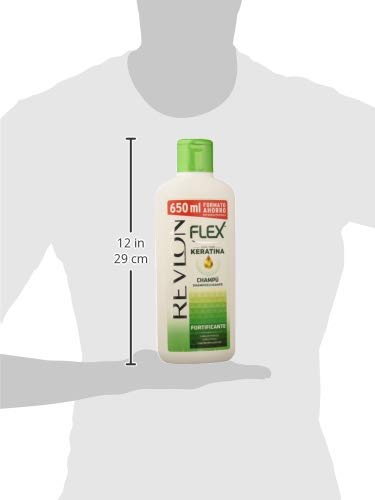 Revlon Flex CHAMPU fotificante - 650 ML - [Paquete de 3 x 650 ml]