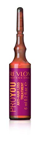 Revlon Profesional ProYou Care Tratamiento Anti-Caída del Cabello (12 ampollas de 6 mL)