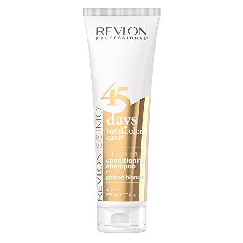 Revlon Professional 45 Days Conditioning For Golden Blondes Champú, 275 ml