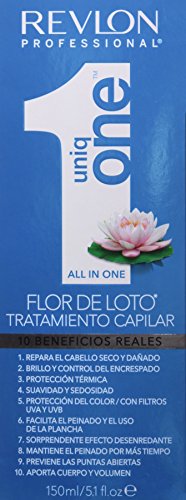 Revlon Uniq One Lotus - Tratamiento Capilar flor de loto, V2, 150 ml