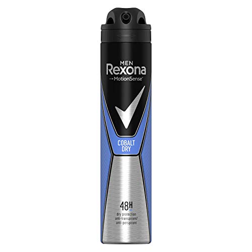 Rexona Desodorante Antitranspirante Cobalt, 200 ml, Paquete de 6