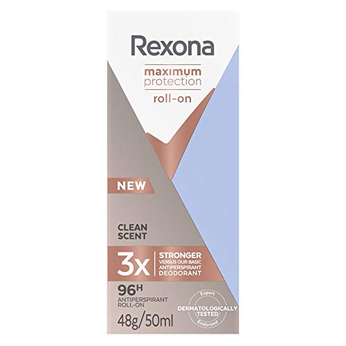 Rexona Maximum Protection - Desodorante Roll On Antitransiprante Clean Scent 50 ml