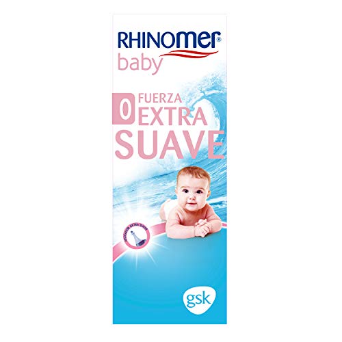 Rhinomer Baby - Spray Nasal 100% Agua de Mar de Origen Natural - Fuerza Extra Suave para Bebés - 115 ml