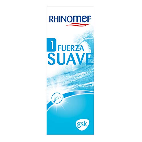 Rhinomer - Spray nasal 100% agua de mar, fuerza Suave 1, para adultos y niños a partir de 1 año - 135 ml