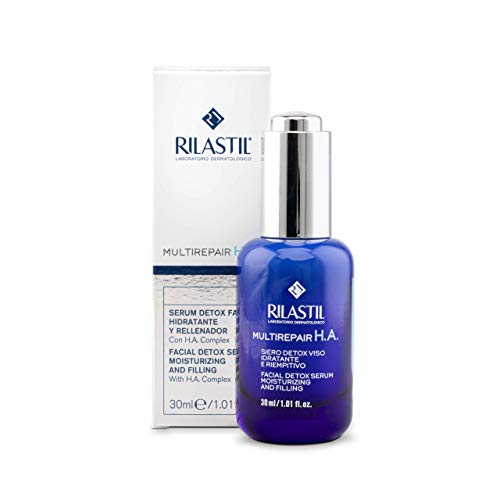 Rilastil Multirepair Serum HA - Anti Luz Azul, Antiedad y Antipolución - con Ácido Hialurónico - 30 ml