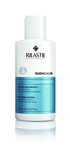 Rilastil Sudacalm Suspension - Loción Secante y Calmante para Pieles con Prurito, 150 ml