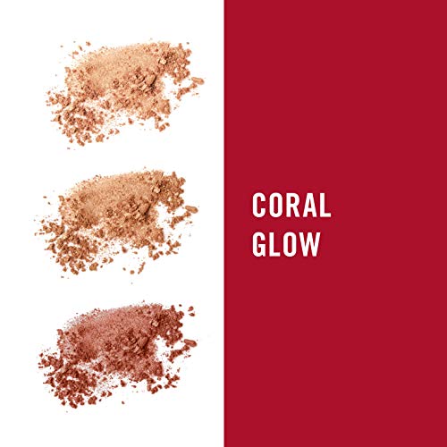 Rimmel London Sculpting Palette, Polvos de maquillaje - Tono Coral Glow, 18.5 g