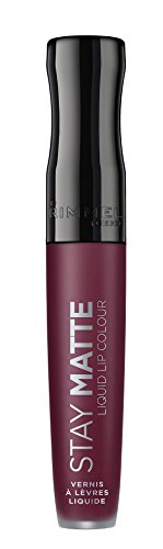 Rimmel London Stay Matte, Pintalabios Tono 800 Midnight, 5.5 ml