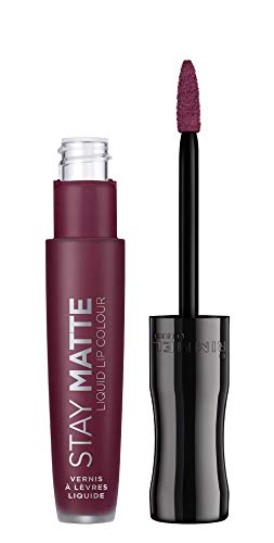 Rimmel London Stay Matte, Pintalabios Tono 800 Midnight, 5.5 ml