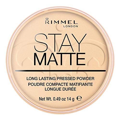 Rimmel London Stay Matte Powder Polvos de Maquillaje Tono 001 - 14 gr