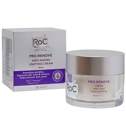 ROC Pro Renove - Crema Anti Edad, Unificante, Textura Rica, 50 ml