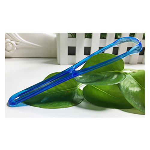 ROSENICE Lengua raspador lengua limpiador lengua cepillo para aliento fresco y salud 2pcs