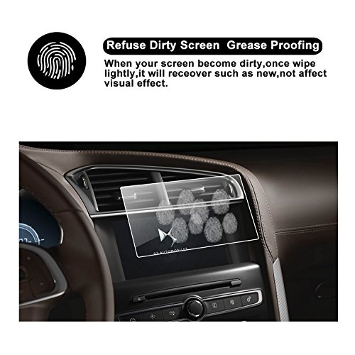 RUIYA Protector de pantalla de vidrio templado (2010-2017) Citroën DS3 MRN sistema de navegación,Crystal Clear HD Protector de pantalla-7 Pulgadas
