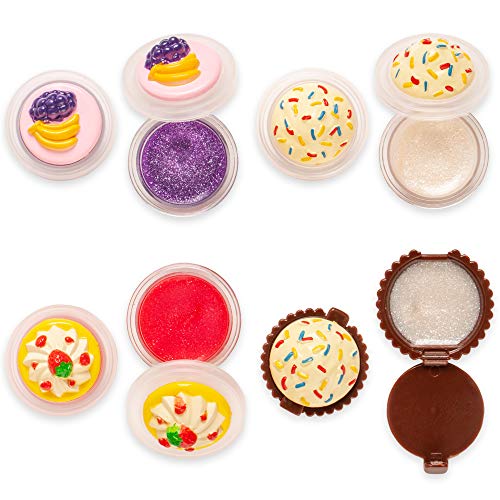 S & Li cosméticos Cutie Cupcake Juego de 8 Piezas Lipgloss