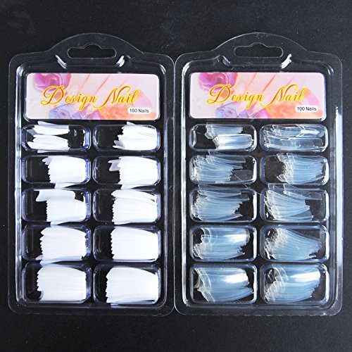 Saint-Acior Uñas Acrílicas y Uñas de Gel Accesorio para Manicura UV GEL Uñas Postizas Lima de Uñas DIY Uña Arte Herramiento para Nail Art Juego Completo Kit