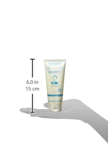 Salerm Cosmetics 21 Silk Protein Leave In Acondicionador, Blanco - 100 ml