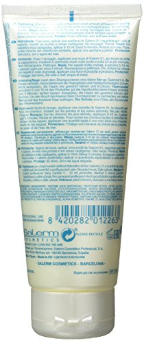 Salerm Cosmetics 21 Silk Protein Leave In Acondicionador, Blanco - 100 ml