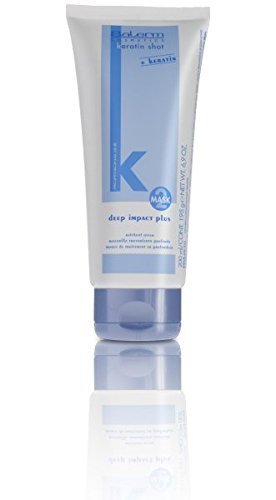 SALERM KERATINA MASCARILLA Deep Impact 200 ml Keratin Shot Lifting Capilar