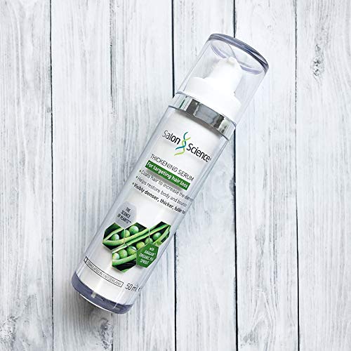 Salon Science - Suero para espesar el cabello proacelerante con brote de guisante y cafeína orgánico de Anreon, 1 unidad