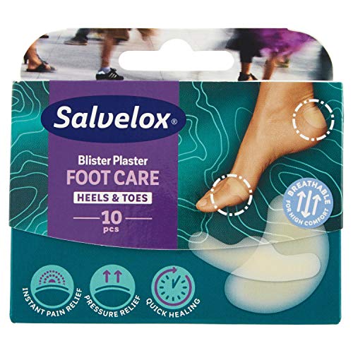 SALVELOX Foot Care Ampollas Dedos y Talón 10 unidades