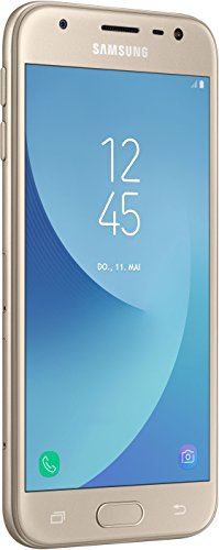 Samsung Galaxy J3 - Smartphone de 5"(2 GB RAM, 16 GB Memoria Interna, cámara de 13 MP, Android), Color Oro