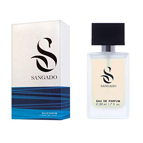 SANGADO Irresistible Perfume para Hombres, Larga Duración de 8-10 horas, Olor Lujoso, Oriental Fougère, Francesas Finas, Extra Concentrado (Eau de Parfum), Spray de 50 ml, Un Gran Regalo Para Hombres